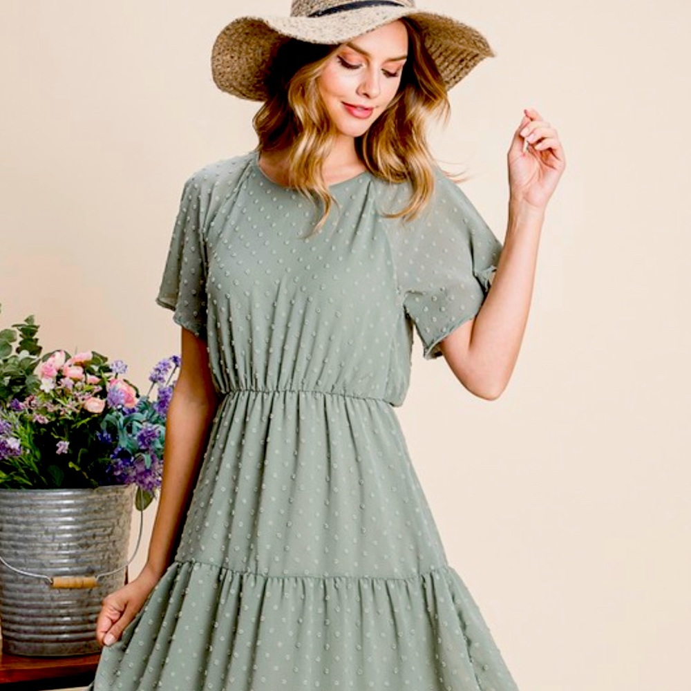 The Vintage Days Midi in Sage